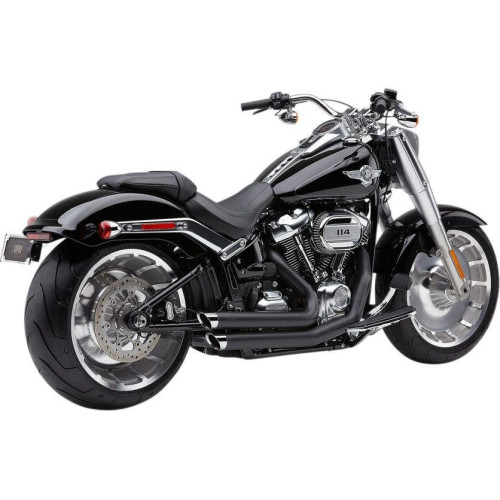 PartzBiz HD: 4420706-Cobra 6863B Black Speedster Slashdown Slash Down Full Exhaust System Headers Mufflers 18-Up Harley Davidson Softail FLFB FLFBS FXBRS 1800-2324 18002324 631398 PartzBiz HD: 4420706-Cobra 6863B Black Speedster Slashdown Slash Down Full Exhaust System Headers Mufflers 18-Up Harley Davidson Softail FLFB FLFBS FXBRS 1800-2324 18002324 631398