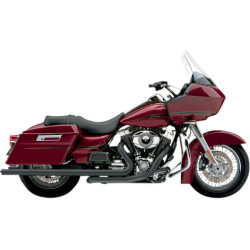 PartzBiz HD CBU-6973B - Cobra Black Speedster Duals Full System Exhaust w/ PowerPort Harley FLH/T 10-16 | 6973B PartzBiz HD CBU-6973B - Cobra Black Speedster Duals Full System Exhaust w/ PowerPort Harley FLH/T 10-16 | 6973B