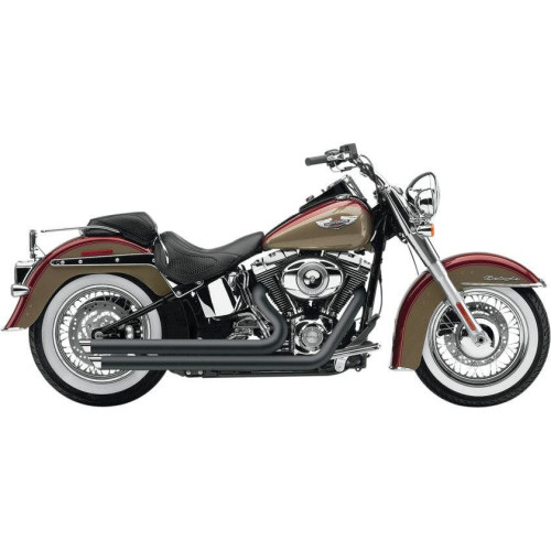 PartzBiz HD: 4420650-Cobra Black Speedster Slashdown Exhaust for Harley Softail 12-16 FXST/FLST | 6852B PartzBiz HD: 4420650-Cobra Black Speedster Slashdown Exhaust for Harley Softail 12-16 FXST/FLST | 6852B
