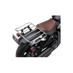 PartzBiz HD CBU-502-2605 - Cobra Chrome Big Ass Detachable Wide Luggage Rack for Indian Scout Bobber 18-22 | 502-2605 PartzBiz HD CBU-502-2605 - Cobra Chrome Big Ass Detachable Wide Luggage Rack for Indian Scout Bobber 18-22 | 502-2605