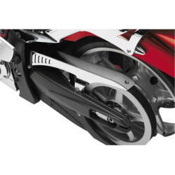 PartzBiz HD CBU-06-0765 - Cobra 06-0765 การ์ดสายพาน Chrome Drive 08-14 Yamaha XV1900 Raider