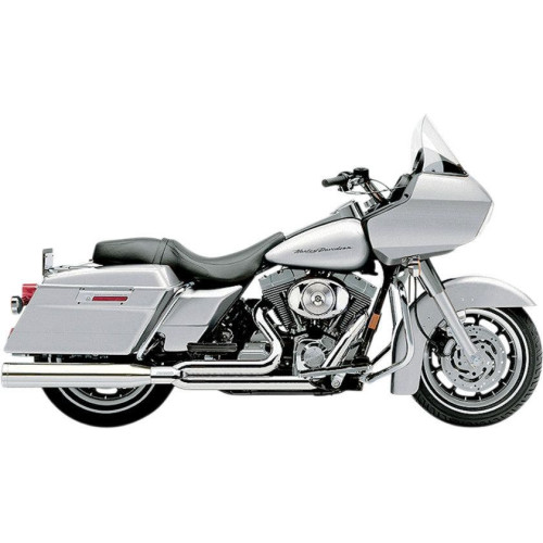 PartzBiz HD: 4420639-Cobra Chrome PowerPro HP 2-into-1 Exhaust for Harley Touring 07-08 | 6431