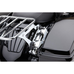 PartzBiz HD CBU-602-2100 - Cobra Chrome Quick Detachable 4 Point Docking Hardware Kit 09-13 Harley FLH/T | 602-2100 PartzBiz HD CBU-602-2100 - Cobra Chrome Quick Detachable 4 Point Docking Hardware Kit 09-13 Harley FLH/T | 602-2100