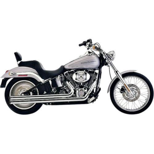 PartzBiz HD: 4420606-Cobra Chrome Speedster Long 2 into 2 Full Exhaust Harley Softail FXS FLS/T 12-16 | 6952T PartzBiz HD: 4420606-Cobra Chrome Speedster Long 2 into 2 Full Exhaust Harley Softail FXS FLS/T 12-16 | 6952T