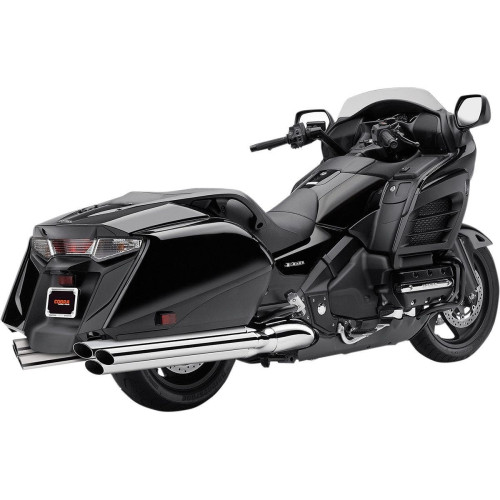 PartzBiz HD: 4420624-Cobra Exhaust 1217 Chrome 6 into 6 Slip On Mufflers Honda Goldwing F6B 