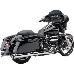 PartzBiz HD CBU-6109 - Cobra Neighbor Haters Chrome 4.5" Mufflers Exhaust Slip Ons for Harley FL 2017 | 6109 PartzBiz HD CBU-6109 - Cobra Neighbor Haters Chrome 4.5" Mufflers Exhaust Slip Ons for Harley FL 2017 | 6109