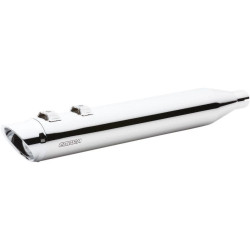 PartzBiz HD CBU-6301 - Cobra Tri Glider Chrome 3.75" Slip On Mufflers for Harley Tri Glide Trike | 6301 PartzBiz HD CBU-6301 - Cobra Tri Glider Chrome 3.75" Slip On Mufflers for Harley Tri Glide Trike | 6301