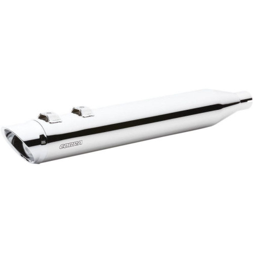PartzBiz HD: 4420565-Cobra Tri Glider Chrome 3.75" Slip On Mufflers for Harley Tri Glide Trike | 6301 PartzBiz HD: 4420565-Cobra Tri Glider Chrome 3.75" Slip On Mufflers for Harley Tri Glide Trike | 6301