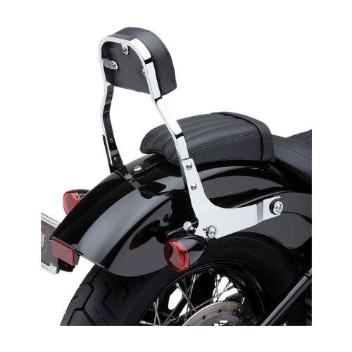 PartzBiz HD: 4420572-Cobra USA 602-2026B Black 11" Detachable Backrest Kit 2018 Harley Softail M8 1501-0595 15010595