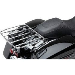 PartzBiz HD CBU602-2801 - Cobra USA 602-2801 Big Ass Detachable Flat Luggage Rack Chrome Harley FLH 97-06 PartzBiz HD CBU602-2801 - Cobra USA 602-2801 Big Ass Detachable Flat Luggage Rack Chrome Harley FLH 97-06