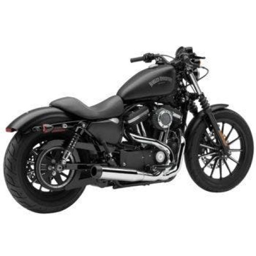 PartzBiz HD: 4420550-Cobra USA 6492 Chrome 3.5" El Diablo 2-Into-1 Exhaust 07-13 Harley Sportster XL 1800-2217 18002217 631299