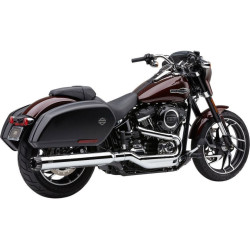 PartzBiz HD CBU-6521 - Cobra USA 6521 Chrome 4" Dual-Cut Slip-On Mufflers Exhaust 18-19 Harley Davidson Softail FLSB Sport Glide M8 Milwaukee Eight 1801-1302 18011302 631405 PartzBiz HD CBU-6521 - Cobra USA 6521 Chrome 4" Dual-Cut Slip-On Mufflers Exhaust 18-19 Harley Davidson Softail FLSB Sport Glide M8 Milwaukee Eight 1801-1302 18011302 631405