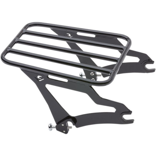 PartzBiz HD: 4420528-Cobra USA Black Quick Detachable Luggage Rack Harley Touring FLH/T 09-18 | 602-2500B PartzBiz HD: 4420528-Cobra USA Black Quick Detachable Luggage Rack Harley Touring FLH/T 09-18 | 602-2500B