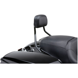 PartzBiz HD CBU-602-2212B - Cobra USA Black Short Detachable Passenger Backrest Harley Touring 97-08 PartzBiz HD CBU-602-2212B - Cobra USA Black Short Detachable Passenger Backrest Harley Touring 97-08