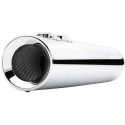 PartzBiz HD CBU-6215 - Cobra USA Chrome Power Flo 4.5" Slip On Mufflers Harley Touring FLH/T 95-16 | 6215 PartzBiz HD CBU-6215 - Cobra USA Chrome Power Flo 4.5" Slip On Mufflers Harley Touring FLH/T 95-16 | 6215