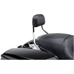 PartzBiz HD CBU-602-2212 - Cobra USA Chrome Short Detachable Passenger Backrest Harley Touring 97-08 PartzBiz HD CBU-602-2212 - Cobra USA Chrome Short Detachable Passenger Backrest Harley Touring 97-08