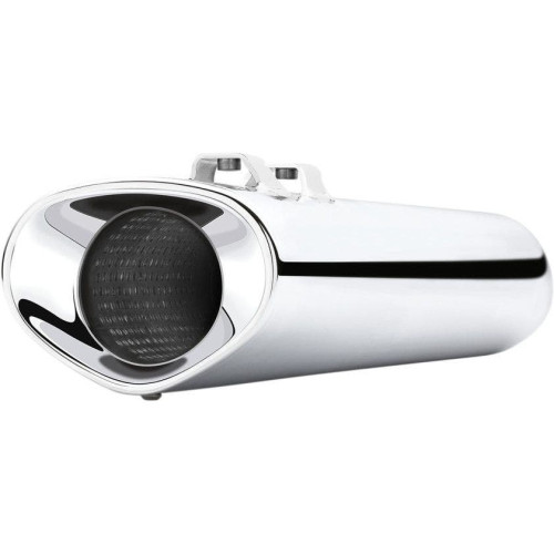 PartzBiz HD: 4420535-Cobra USA Chrome Tri Flow 5" Wide Slip On Mufflers Harley Touring FLH/T 95-16 | 6212 PartzBiz HD: 4420535-Cobra USA Chrome Tri Flow 5" Wide Slip On Mufflers Harley Touring FLH/T 95-16 | 6212
