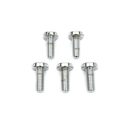 PartzBiz HD: 4420507-Colony Chrome Rear Disk Brake Rotor Bolts x5 Set Harley Chopper Bobber 43567-92