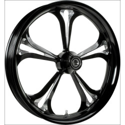 PartzBiz HD COL-BAJA-BW - Colorado Customs Black Cut BW Baja Wheel & Tire Package for Harley Models PartzBiz HD COL-BAJA-BW - Colorado Customs Black Cut BW Baja Wheel & Tire Package for Harley Models