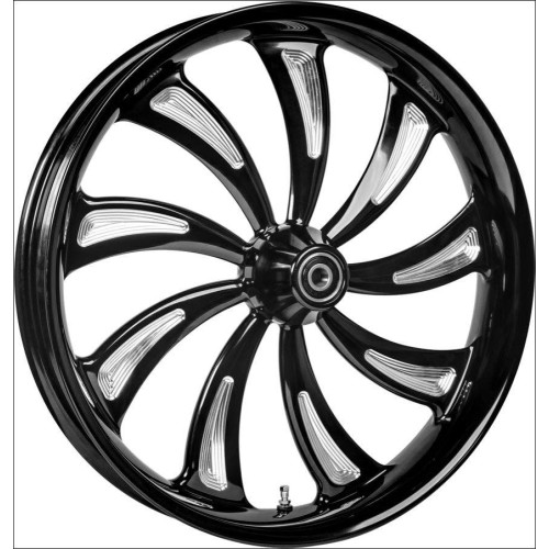 PartzBiz HD: 4420520-Colorado Customs Black Cut BW Monanco Wheel & Tire Package for Harley Models PartzBiz HD: 4420520-Colorado Customs Black Cut BW Monanco Wheel & Tire Package for Harley Models