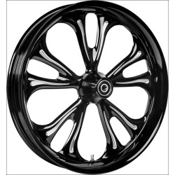 PartzBiz HD COL-R2-BW - Colorado Customs Black Cut BW R2 Wheel & Tire Package for Harley Models PartzBiz HD COL-R2-BW - Colorado Customs Black Cut BW R2 Wheel & Tire Package for Harley Models
