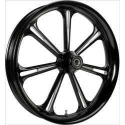 PartzBiz HD COL-TEX-BW - Colorado Customs Black Cut BW Texas Wheel & Tire Package for Harley Models PartzBiz HD COL-TEX-BW - Colorado Customs Black Cut BW Texas Wheel & Tire Package for Harley Models