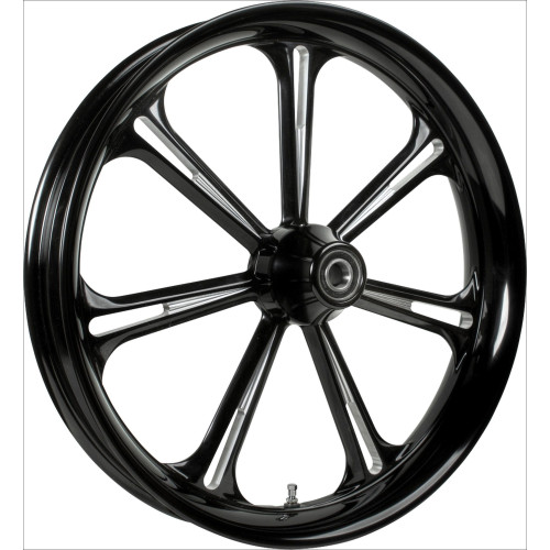 PartzBiz HD: 4420485-Colorado Customs Black Cut BW Texas Wheel & Tire Package for Harley Models PartzBiz HD: 4420485-Colorado Customs Black Cut BW Texas Wheel & Tire Package for Harley Models