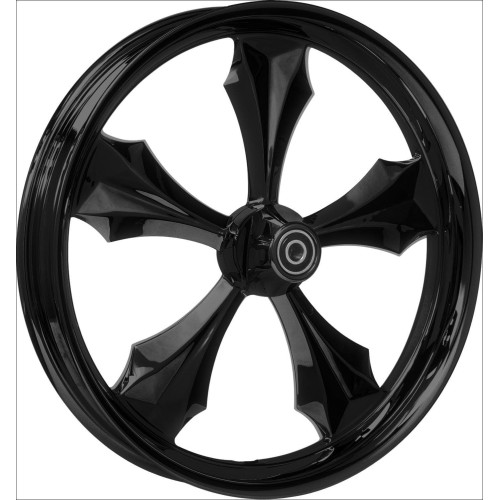 PartzBiz HD: 4420492-Colorado Customs Black Raptor Wheel & Tire Package for Harley Models