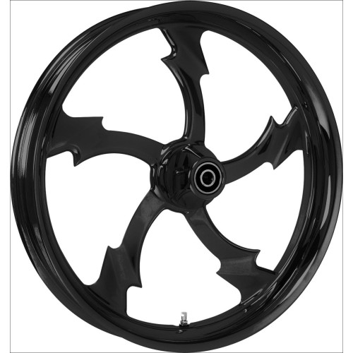 PartzBiz HD: 4420496-Colorado Customs Black Skid Row Wheel & Tire Package for Harley Models