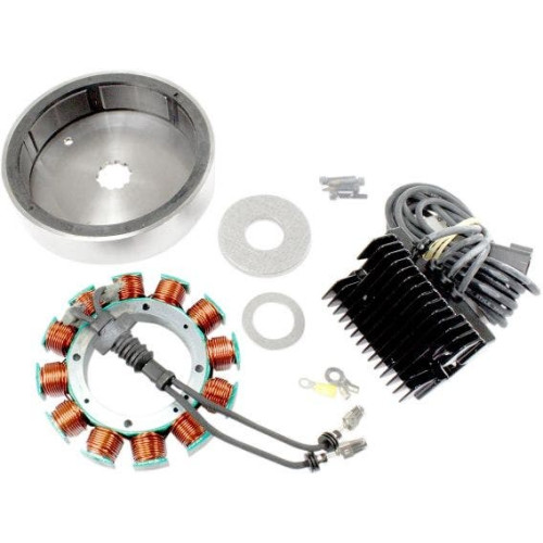 PartzBiz HD: 4420402-Compu-Fire 55522 32A Charging System Kit 99-03 Harley Twin Cam w/ Carb 2112-1236