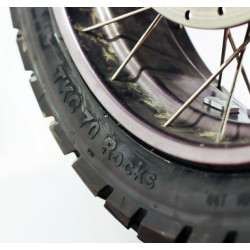 PartzBiz HD DS03160212 - Continental TKC70 ยางหน้า Dual Sport 120/70ZR17 58W Radial Tubeless BlackWall