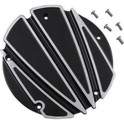 PartzBiz HD DS11070683 - ฝาครอบ Convington Custom Black Derby 5 หลุม Harley Touring 16-Up C1875-B PartzBiz HD DS11070683 - ฝาครอบ Convington Custom Black Derby 5 หลุม Harley Touring 16-Up C1875-B