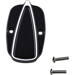PartzBiz HD DS17310743 - Convington Custom Black Ripper Rear Master Cylinder Lid Harley Touring 08-Up PartzBiz HD DS17310743 - Convington Custom Black Ripper Rear Master Cylinder Lid Harley Touring 08-Up