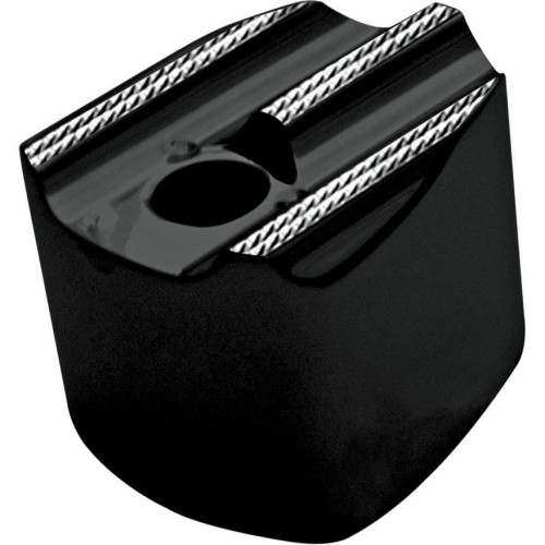 PartzBiz HD: 4420391-Covingtons Finned Black Diamond Ignition Switch Knob Cover Harley 93-06 FLH/T | C1245-D PartzBiz HD: 4420391-Covingtons Finned Black Diamond Ignition Switch Knob Cover Harley 93-06 FLH/T | C1245-D