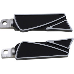 PartzBiz HD DS16202304 - Covington Customs Black Ripper Rear Footpegs Harley and Metric Male Mount PartzBiz HD DS16202304 - Covington Customs Black Ripper Rear Footpegs Harley and Metric Male Mount