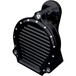PartzBiz HD DS21070139 - Covingtons Customs Black Billet Dipled แตรไฟฟ้าสำหรับ Harley 90-17 | C1141-B