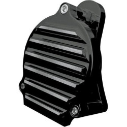 PartzBiz HD DS21070088 - Covingtons Customs Black Billet Finned Electric Horn Assembly สำหรับ Harley 90-17 | C1140-B