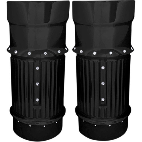 PartzBiz HD: 4420340-Covingtons Customs Dimpled Black Fork Bellows Slider Covers Boot Harley 14-17 | แฮนด์ C1114-บี PartzBiz HD: 4420340-Covingtons Customs Dimpled Black Fork Bellows Slider Covers Boot Harley 14-17 | แฮนด์ C1114-บี