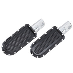 PartzBiz HD DS16201089 - Covingtons Customs Black Dimpled Billet Footpegs Foot Peg Harley Male Mount Pair | C1243-B PartzBiz HD DS16201089 - Covingtons Customs Black Dimpled Billet Footpegs Foot Peg Harley Male Mount Pair | C1243-B