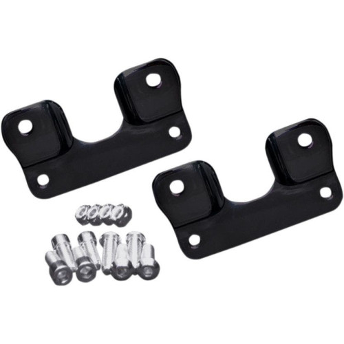 PartzBiz HD: 4420345-Covingtons Black Front Fender Brackets Adapters for 21" Wheel 14-17 Harley FLH | C1311-B PartzBiz HD: 4420345-Covingtons Black Front Fender Brackets Adapters for 21" Wheel 14-17 Harley FLH | C1311-B