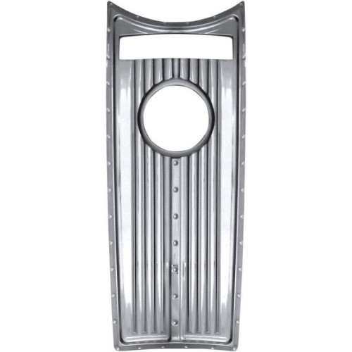 PartzBiz HD: 4420306-Covingtons Customs Dimpled Chrome Dash Insert Cover Harley Road King FLHR 08-17 | C1235-C PartzBiz HD: 4420306-Covingtons Customs Dimpled Chrome Dash Insert Cover Harley Road King FLHR 08-17 | C1235-C