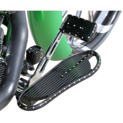 PartzBiz HD DS16210668 - Covingtons Dimpled Black Cut Driver Floorboards Harley FLHT & FL Softail 84-17 | C1334-B PartzBiz HD DS16210668 - Covingtons Dimpled Black Cut Driver Floorboards Harley FLHT & FL Softail 84-17 | C1334-B