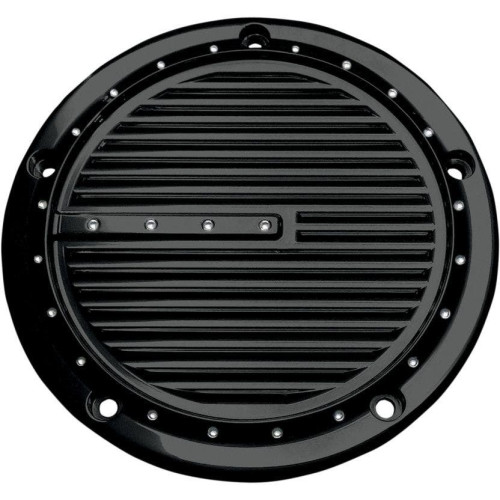 PartzBiz HD: 4420269-Covingtons Gloss Black Dimpled CNC Machined Derby Cover Harley Twin Cam 99-17 | C1073-B PartzBiz HD: 4420269-Covingtons Gloss Black Dimpled CNC Machined Derby Cover Harley Twin Cam 99-17 | C1073-B