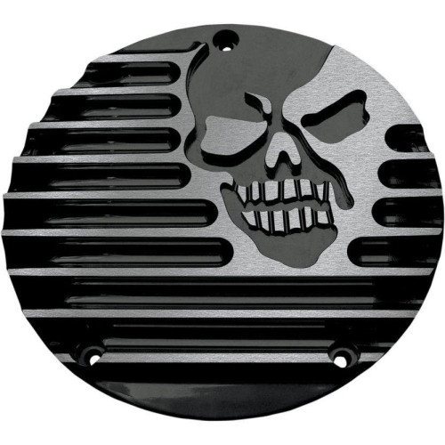 PartzBiz HD: 4420271-Covingtons Gloss Black Machine Head CNC Machined Derby Cover Harley Twin Cam 99- | C1074-B PartzBiz HD: 4420271-Covingtons Gloss Black Machine Head CNC Machined Derby Cover Harley Twin Cam 99- | C1074-B