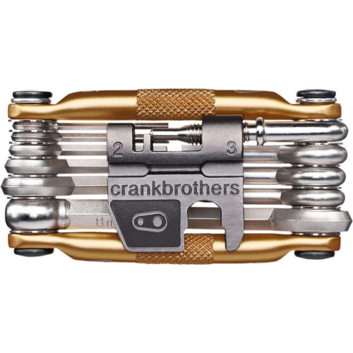 PartzBiz HD: 4420277-Crankbrothers 10755 M17 Multitool Hex Torx ประแจเครื่องมือโซ่ทอง