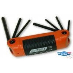 PartzBiz HD TR490939 - CruzTools Hex Torx ชุดเครื่องมืออเนกประสงค์พับได้สำหรับรถจักรยานยนต์ Harley FHT1 PartzBiz HD TR490939 - CruzTools Hex Torx ชุดเครื่องมืออเนกประสงค์พับได้สำหรับรถจักรยานยนต์ Harley FHT1