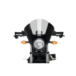 PartzBiz HD TR304790 - Custom Acces Dark Night Semi Fairing Smoke Honda Rebel CMX 300 500 17-Up PartzBiz HD TR304790 - Custom Acces Dark Night Semi Fairing Smoke Honda Rebel CMX 300 500 17-Up