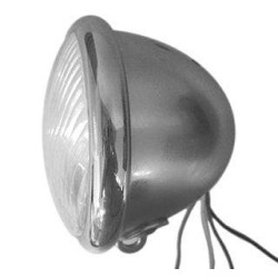 PartzBiz HD MW8-137 - Custom Chopper 4-1/2" Chrome Mini Headlamp 12 Volt 30 Watt Hi Lo Sealed Beam PartzBiz HD MW8-137 - Custom Chopper 4-1/2" Chrome Mini Headlamp 12 Volt 30 Watt Hi Lo Sealed Beam