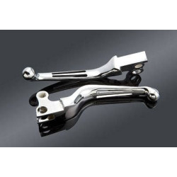 PartzBiz HD 23-202 - Custom Chrome 2 Slot Chrome Levers สำหรับ Harley Davidson รุ่น 1996-2006 (เช่น 04-up XL และ 08-13 Touring) | PartzBiz HD 23-202 - Custom Chrome 2 Slot Chrome Levers สำหรับ Harley Davidson รุ่น 1996-2006 (เช่น 04-up XL และ 08-13 Touring) |