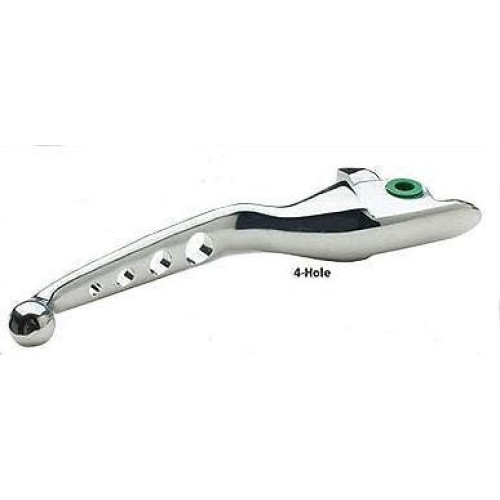 PartzBiz HD: 4420204-Custom Chrome 4 Hole คลัทช์และเบรค Chrome Levers สำหรับ Harley Davidson 2008-2013 รุ่น Touring - 648016 PartzBiz HD: 4420204-Custom Chrome 4 Hole คลัทช์และเบรค Chrome Levers สำหรับ Harley Davidson 2008-2013 รุ่น Touring - 648016